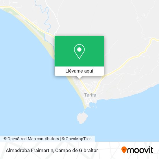 Mapa Almadraba Fraimartin