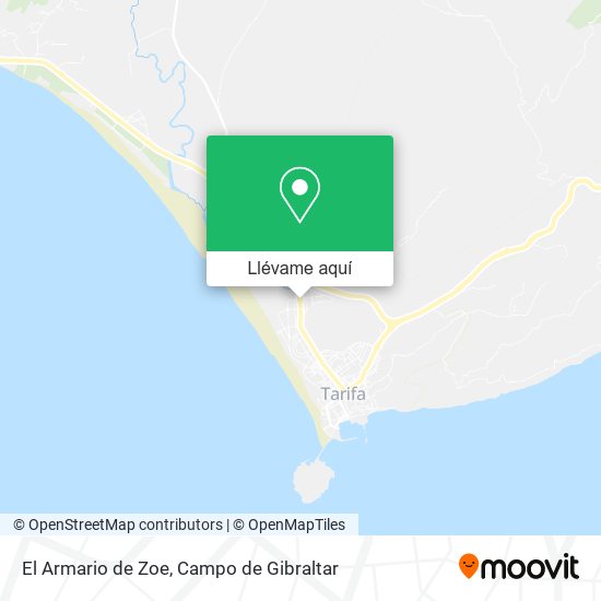 Mapa El Armario de Zoe