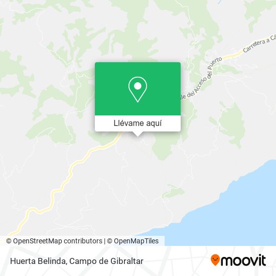 Mapa Huerta Belinda