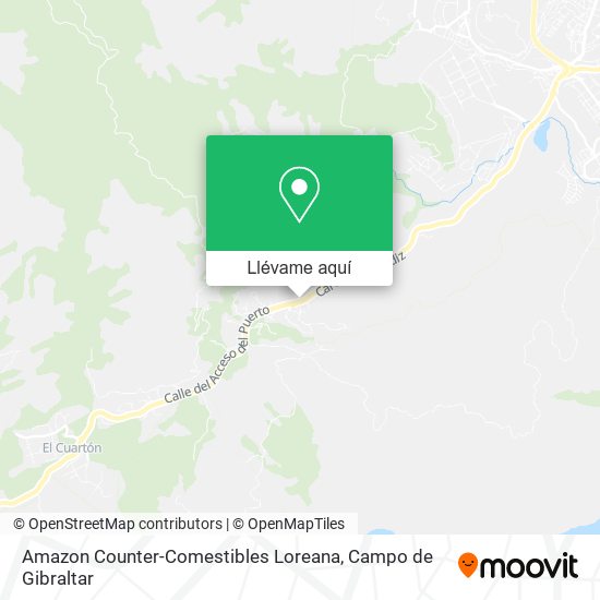 Mapa Amazon Counter-Comestibles Loreana