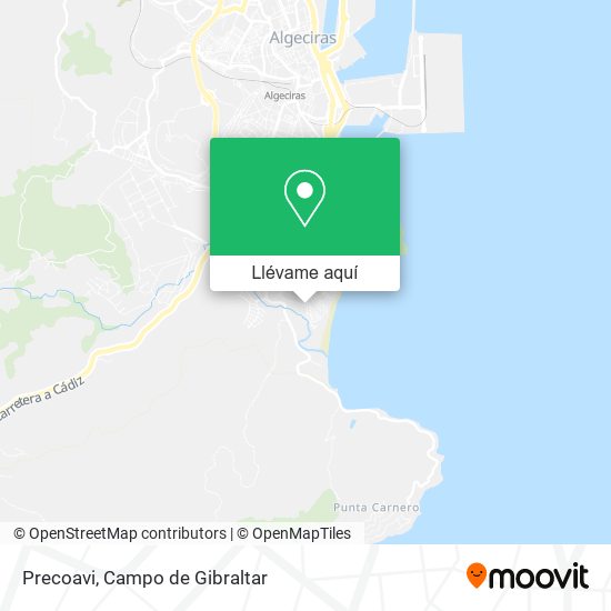 Mapa Precoavi