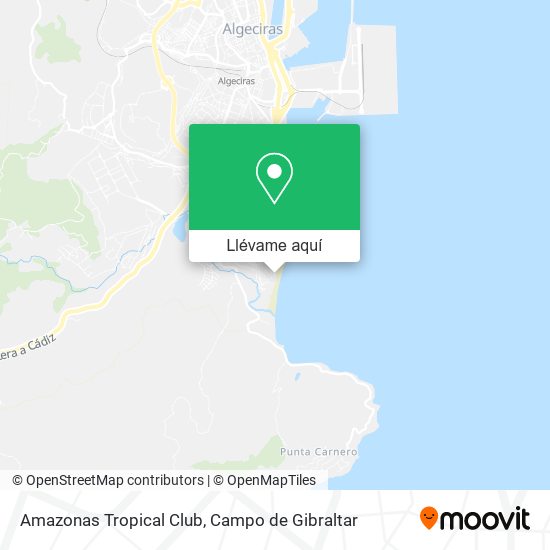 Mapa Amazonas Tropical Club