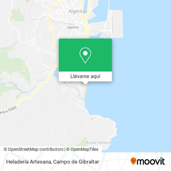 Mapa Heladería Artesana