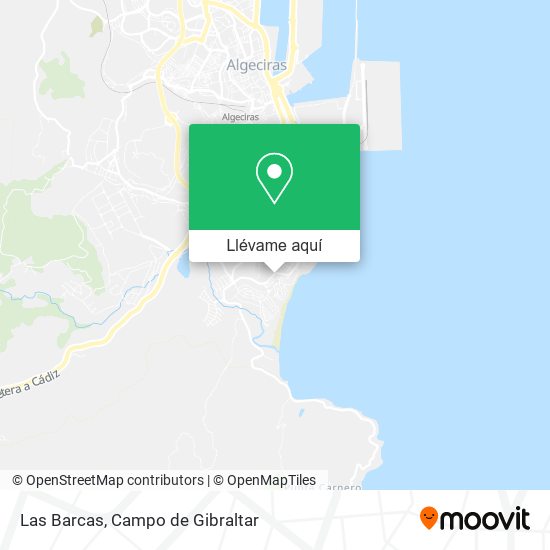 Mapa Las Barcas