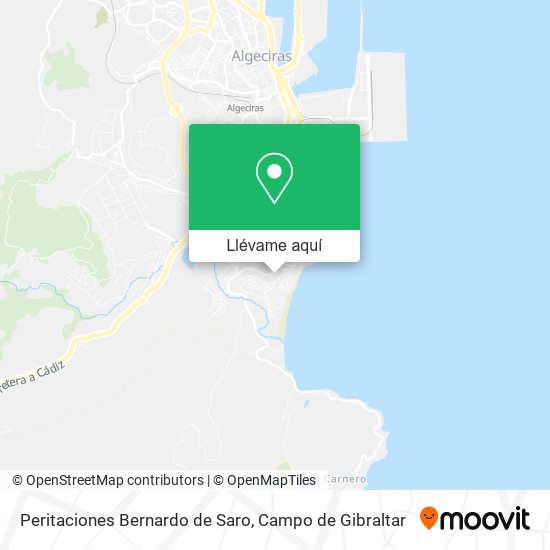 Mapa Peritaciones Bernardo de Saro