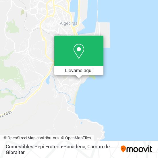 Mapa Comestibles Pepi Fruteria-Panadería