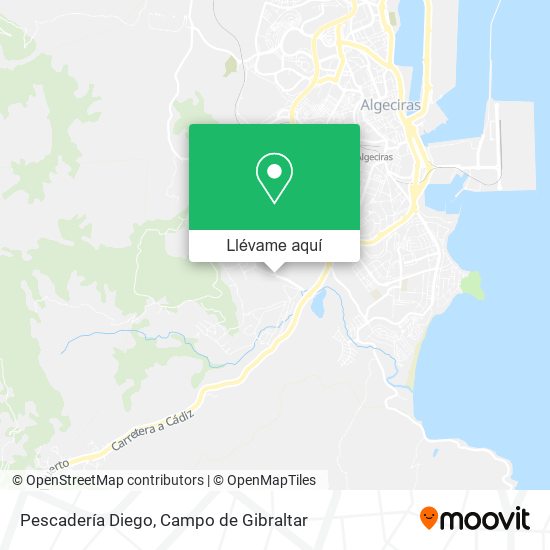 Mapa Pescadería Diego