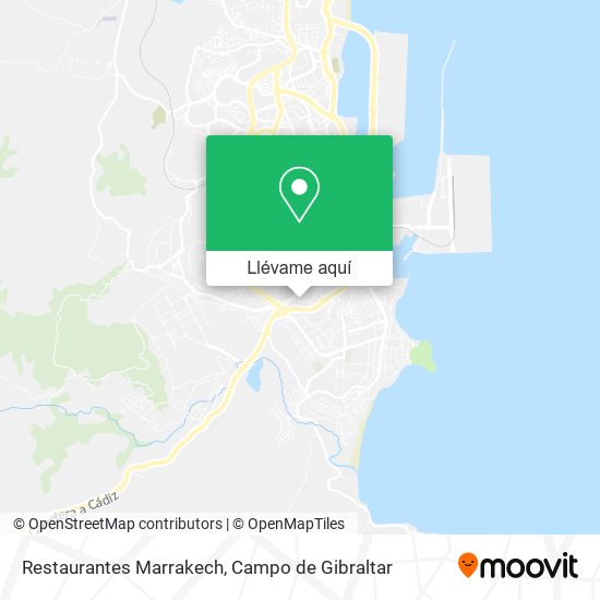 Mapa Restaurantes Marrakech