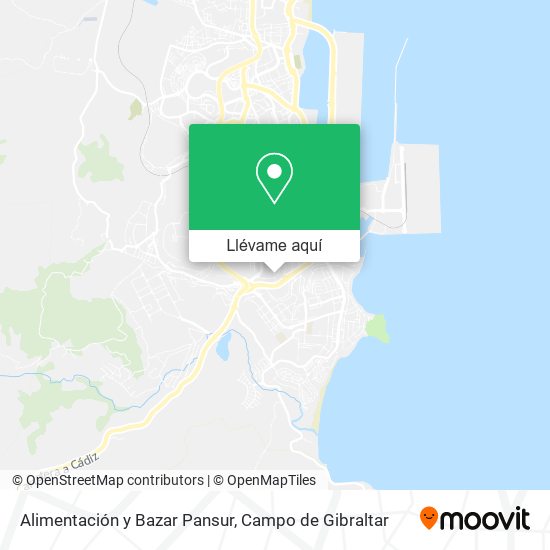 Mapa Alimentación y Bazar Pansur