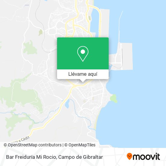 Mapa Bar Freiduría Mi Rocio