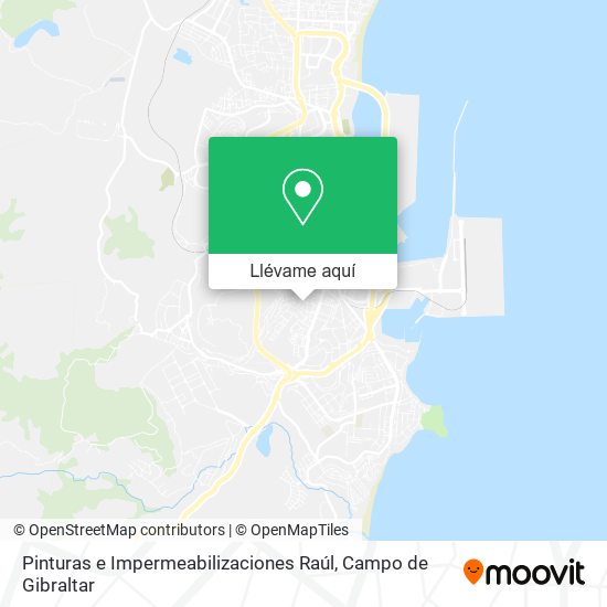 Mapa Pinturas e Impermeabilizaciones Raúl