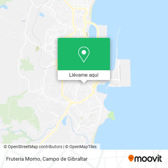 Mapa Frutería Momo