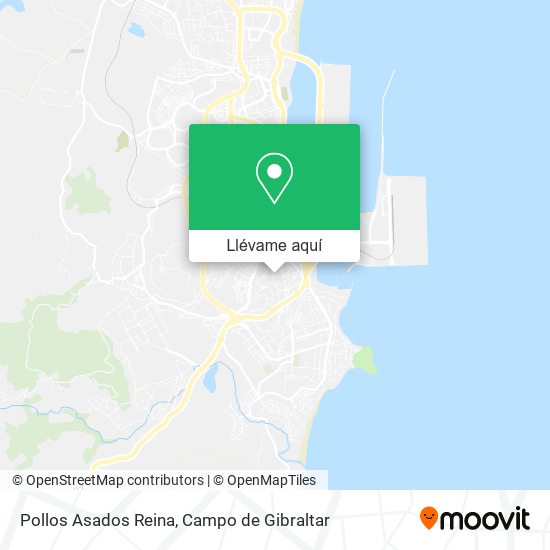 Mapa Pollos Asados Reina