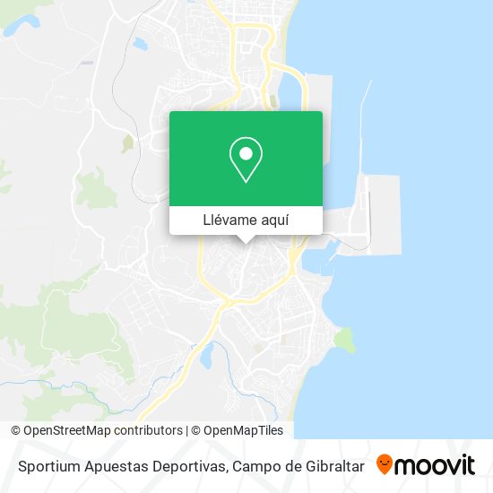 Mapa Sportium Apuestas Deportivas