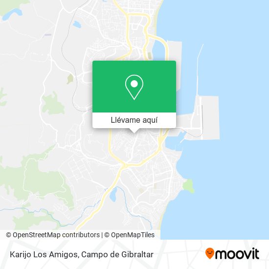 Mapa Karijo Los Amigos