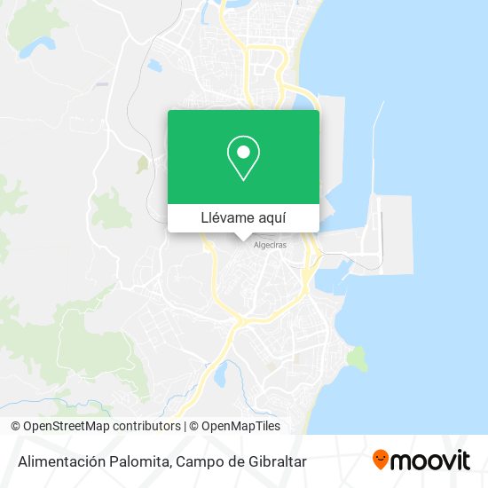 Mapa Alimentación Palomita