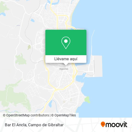 Mapa Bar El Ancla