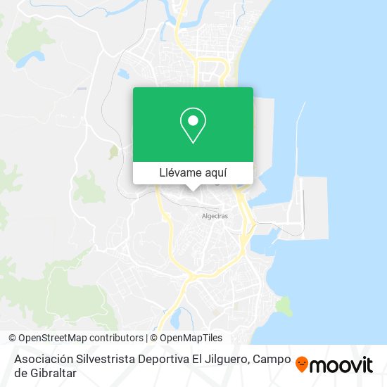 Mapa Asociación Silvestrista Deportiva El Jilguero