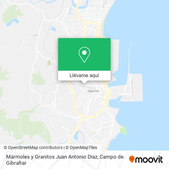 Mapa Mármoles y Granitos Juan Antonio Díaz