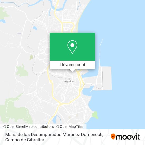 Mapa María de los Desamparados Martínez Domenech