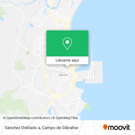 Mapa Sánchez Doblado a