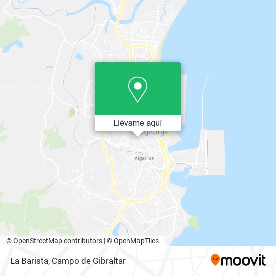 Mapa La Barista