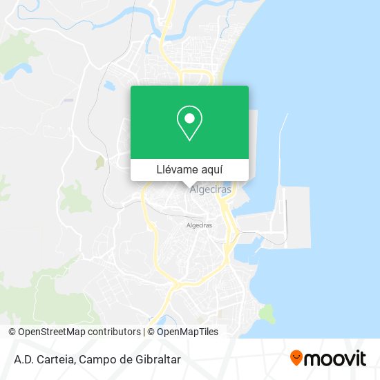 Mapa A.D. Carteia