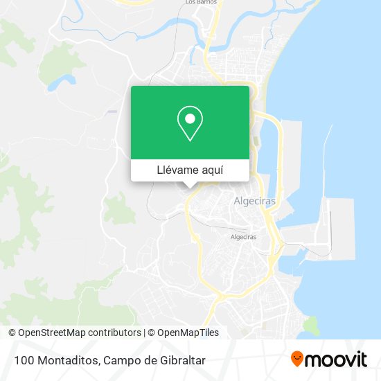 Mapa 100 Montaditos