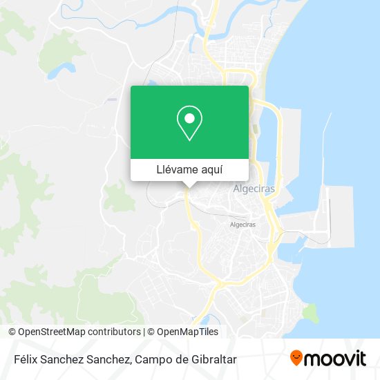 Mapa Félix Sanchez Sanchez