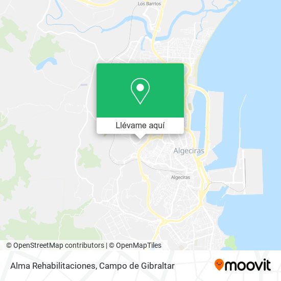 Mapa Alma Rehabilitaciones
