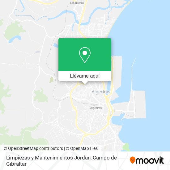 Mapa Limpiezas y Mantenimientos Jordan
