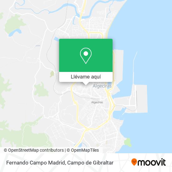 Mapa Fernando Campo Madrid