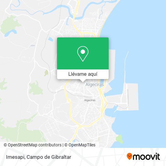 Mapa Imesapi