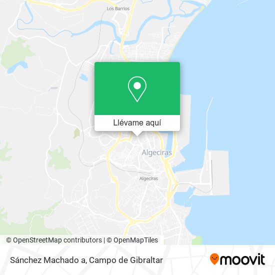 Mapa Sánchez Machado a