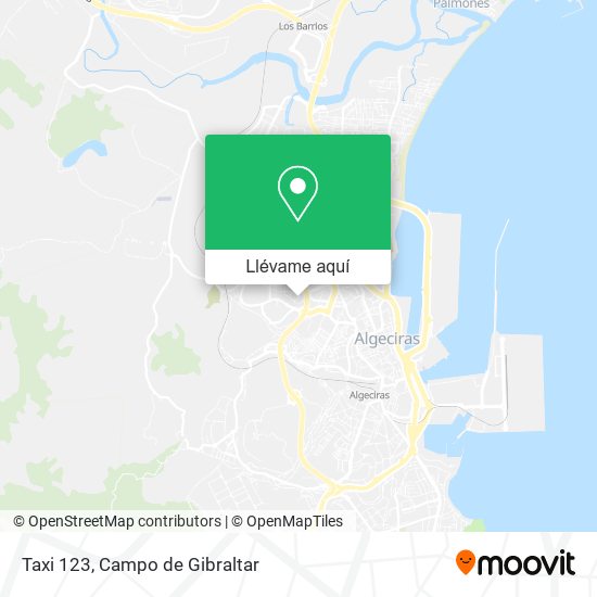 Mapa Taxi 123