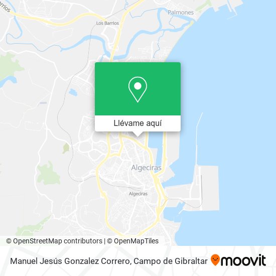 Mapa Manuel Jesús Gonzalez Correro