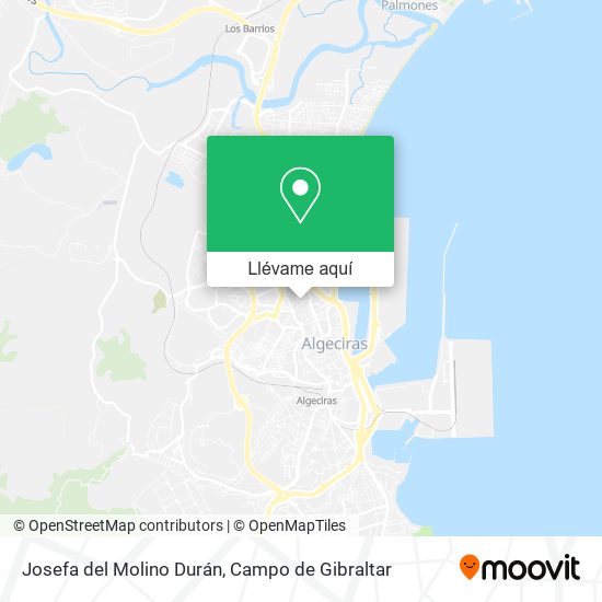 Mapa Josefa del Molino Durán