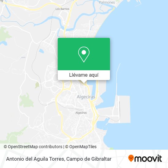 Mapa Antonio del Aguila Torres