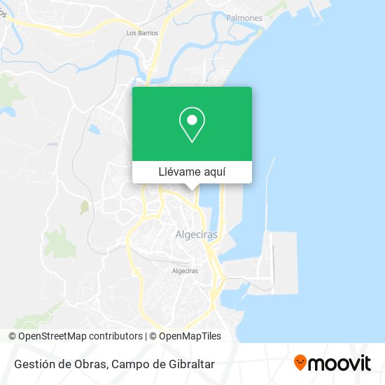 Mapa Gestión de Obras