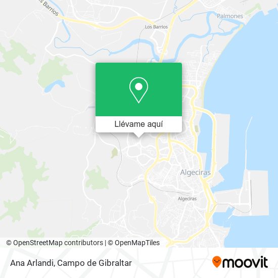 Mapa Ana Arlandi