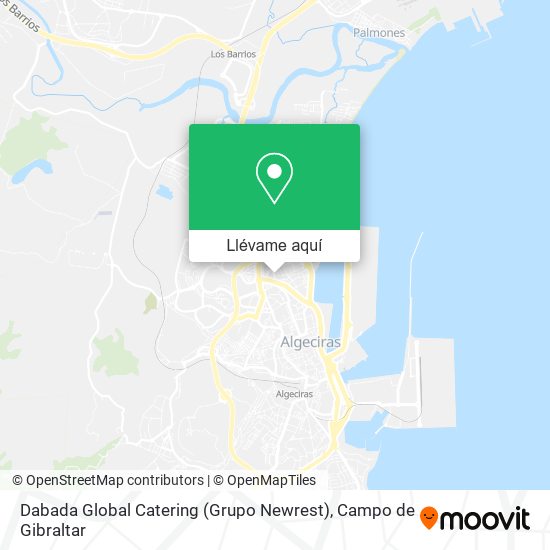 Mapa Dabada Global Catering (Grupo Newrest)
