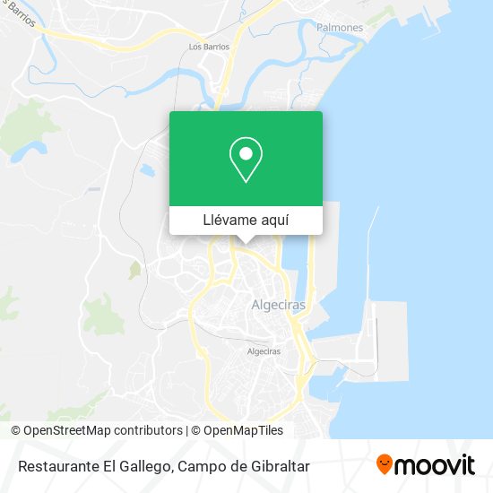 Mapa Restaurante El Gallego