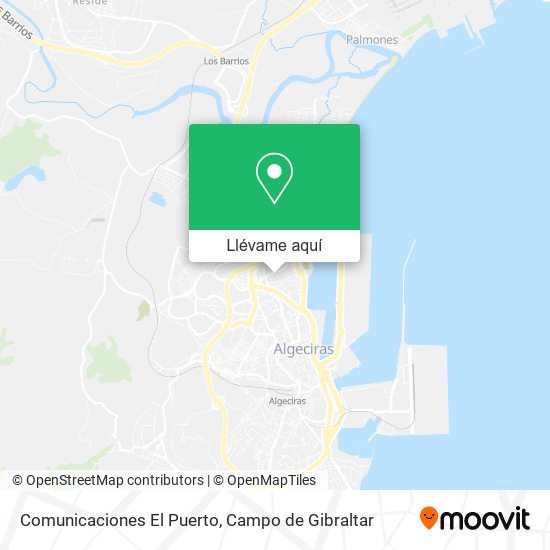 Mapa Comunicaciones El Puerto