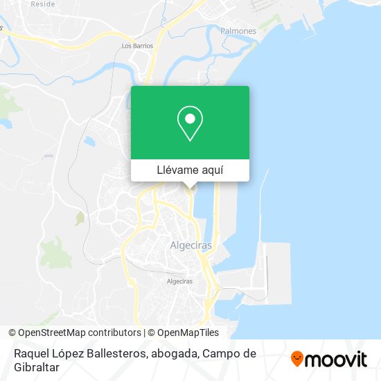 Mapa Raquel López Ballesteros, abogada
