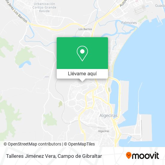 Mapa Talleres Jiménez Vera