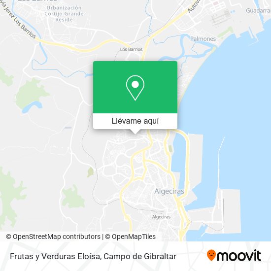 Mapa Frutas y Verduras Eloísa
