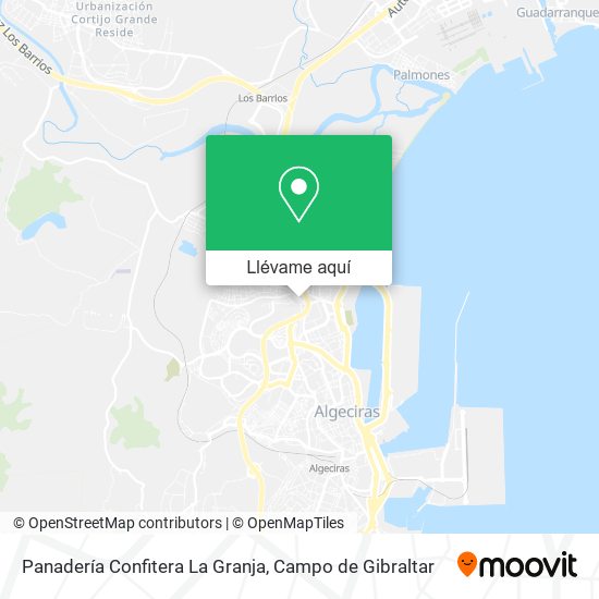 Mapa Panadería Confitera La Granja