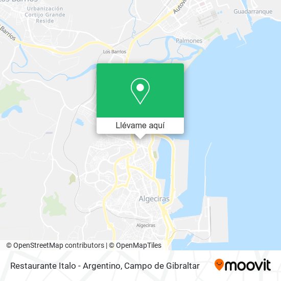 Mapa Restaurante Italo - Argentino