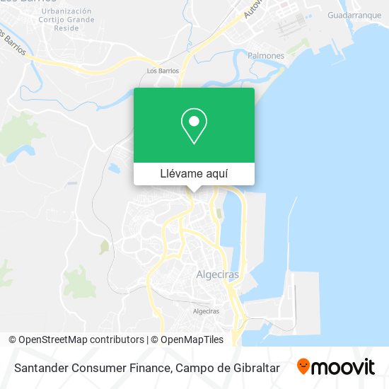 Mapa Santander Consumer Finance