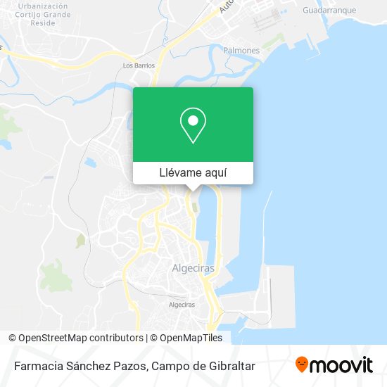 Mapa Farmacia Sánchez Pazos
